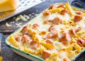 Rezept für Nudel-Würstchen-Auflauf