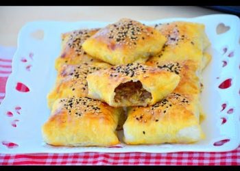 Rezept für gefülltes Hackfleischgebäck