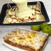 Apfelkuchen in 10 Minuten bereit für den Ofen