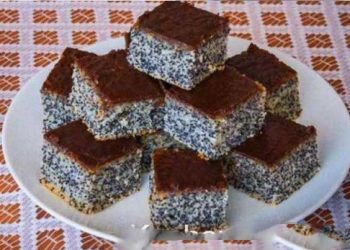 Einfacher Mohnkuchen mit 10 Minuten Zubereitungszeit