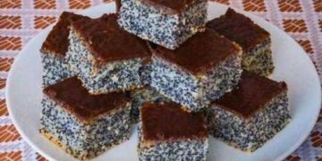 Einfacher Mohnkuchen mit 10 Minuten Zubereitungszeit