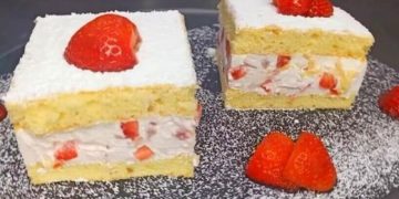 Erdbeertraum Schnitte