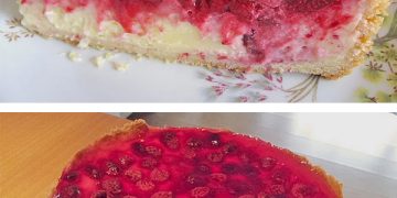 Sinas leckerer Himbeerpuddingkuchen