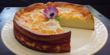 Schneller Käsekuchen ohne Boden-
