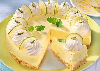 leckeres Limetten-Quark-Torte
