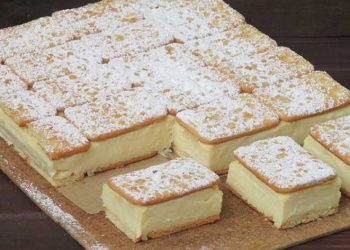 Einfach köstliches Vanillepudding-Dessert und blitzschnell zubereitet! 