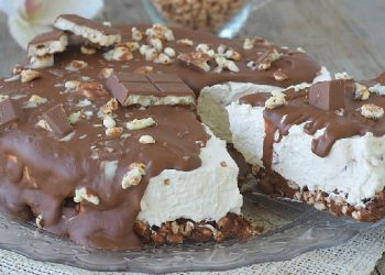 Eisiger Himmel“ mit Nutella und Schokoriegel