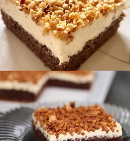 Blechkuchen “Gebrannte Mandeln”