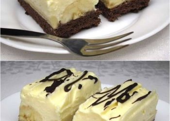 Cremige Bananenschnitten mit Quark