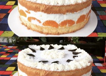 Käse Sahne Torte (Sehr schnell Zubereitet und schmeckt sehr Lecker)