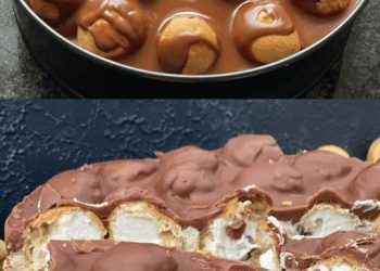 Windbeuteltort ohne backen, nur 15 Minuten aufwand