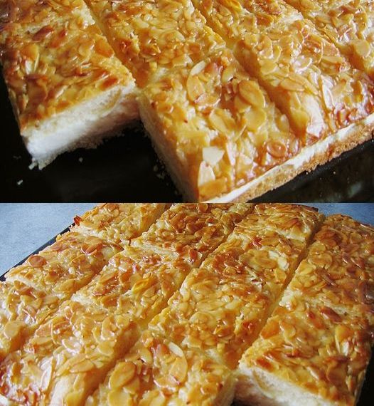 Ultimativer Bienenstich (mit leckerer Puddimg – Sahne Füllung)