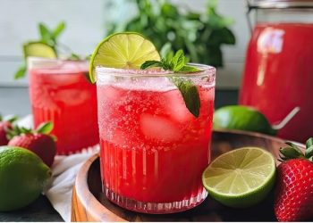 Erdbeerlimes – schnell und einfach selber machen