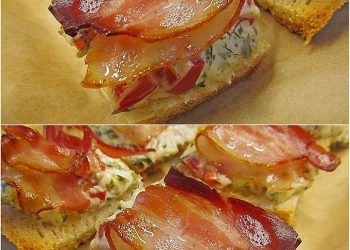 Bacon-Tomaten-Frischkäsehäppchen: leckeres Fingerfood mit getrockneten Tomaten, schnell zubereitet