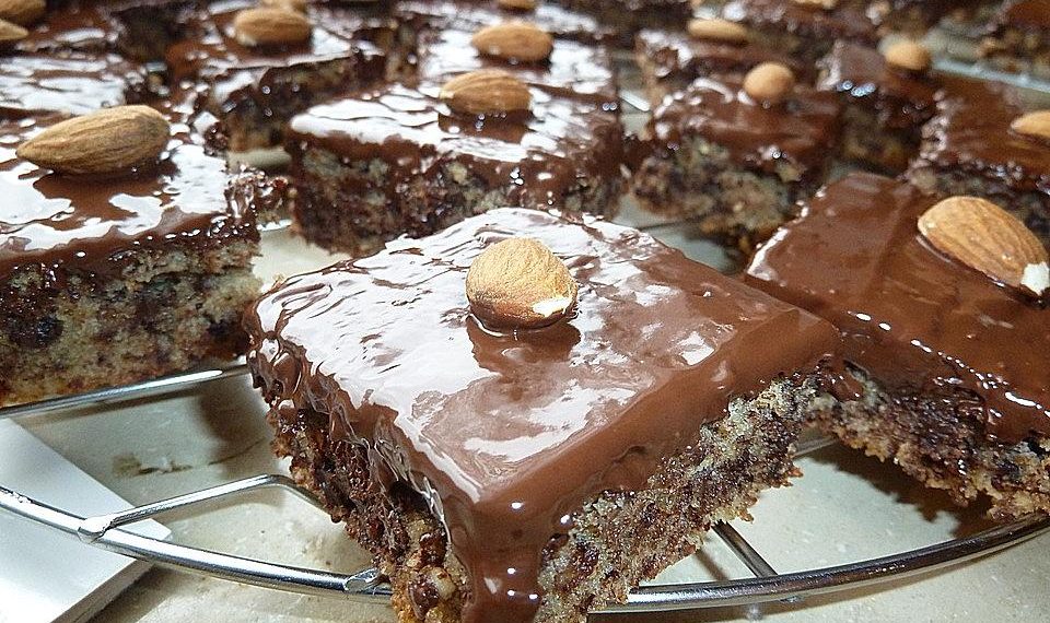 Schokolade – Mandel – Schnitten – Einfach Nur Lecker
