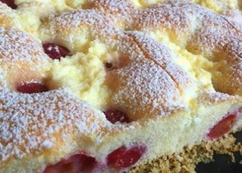 Fantastischer Quark Kirschkuchen aus Ungarn