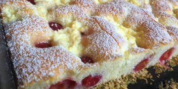 Fantastischer Quark Kirschkuchen aus Ungarn