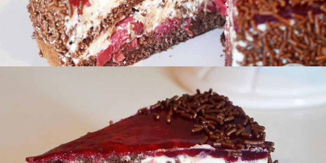 Stracciatella-Kirsch-Torte