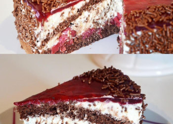 Stracciatella-Kirsch-Torte