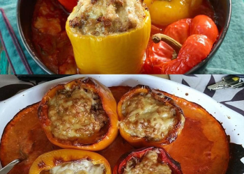 Gefüllte Paprika nach Carstens Art