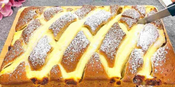 Mmmm zum teufel ist das lecker! -Quarkkuchen vom Blech 