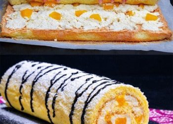 Mandarinen Biskuitrolle, die beste Rolle der Welt!