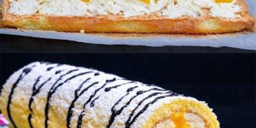 Mandarinen Biskuitrolle, die beste Rolle der Welt!