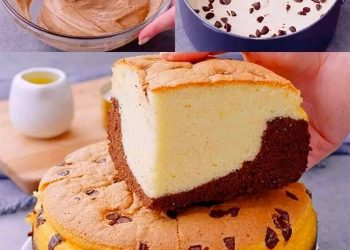 Omas fluffiger Schokoladenkuchen, mit minimalen Zutaten!