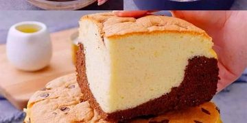 Omas fluffiger Schokoladenkuchen, mit minimalen Zutaten!