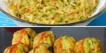 Zucchini Käse Muffins