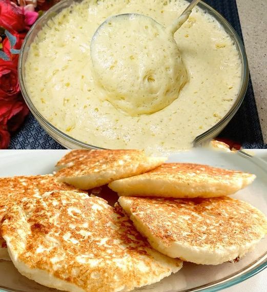 Hefepfannkuchen mit Apfel, superlecker