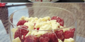 Schnelles Himbeer Dessert