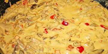 Sahne Käse Geschnetzeltes, das süchtig macht, Einfach & lecker!