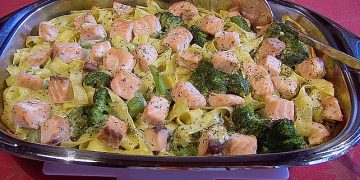 Lachs aus dem Ofen