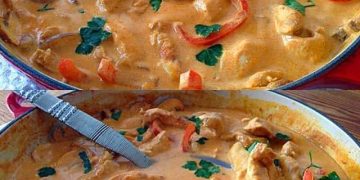 Omas Hähnchen Stroganoff mit Suchtpotenzial
