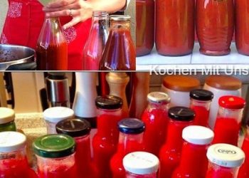 Selbstgemachter Ketchup, dem wirklich kein anderer konkurrieren kann