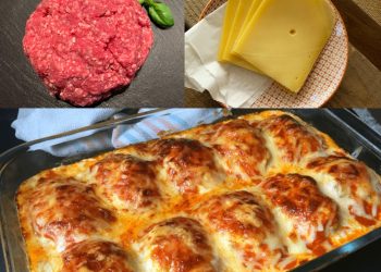 Überbackene Hackfleischbällchen in 10 Minuten im Ofen