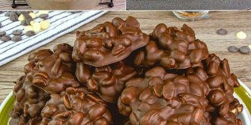 Easy Crockpot Candy: das einfache Rezept, um sie zu Hause zuzubereiten