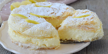 Dieser Kuchen ist eine sünde wert: Cremeschnitten gefüllt mit Vanille