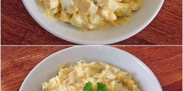 Opas Eiersalat mit Knobluach