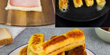 French Toast-Brötchen: ein schnelles, käsiges und köstliches Gericht!