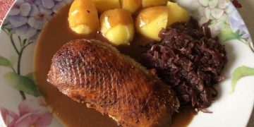 Entenbraten mit Apfelrotkohl, Woow einfach nur lecker