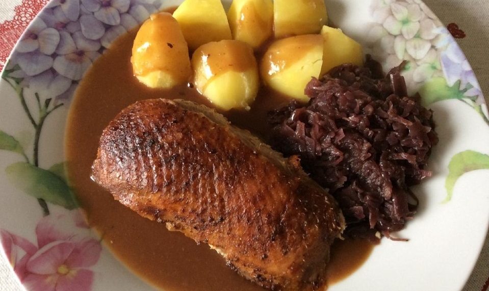 Entenbraten mit Apfelrotkohl, Woow einfach nur lecker