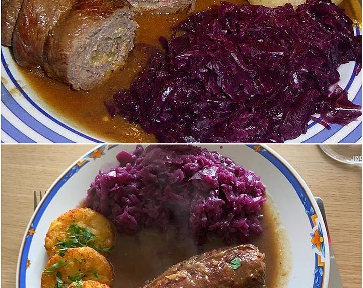 Die einfachen Rinderrouladen aus Omas Küche schmeckt der ganzen Familie!