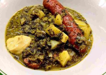 Endlich wieder:Grandioser Grünkohleintopf