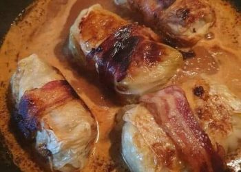 Kohlrouladen mit Kartoffelpüree