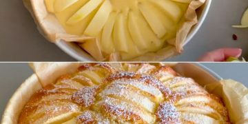 Weicher Apfelkuchen: das Rezept für ein einfaches und leckeres Dessert