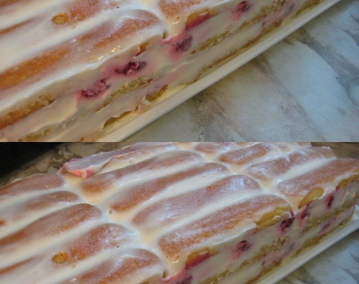 Unvergängliches Saure-Sahne-Dessert ohne Backen, in 5 Minuten zubereitet