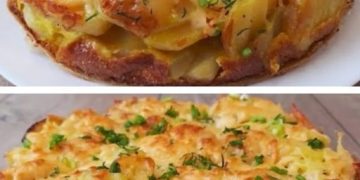 Einzigartiges und anderes Kartoffelomelett!