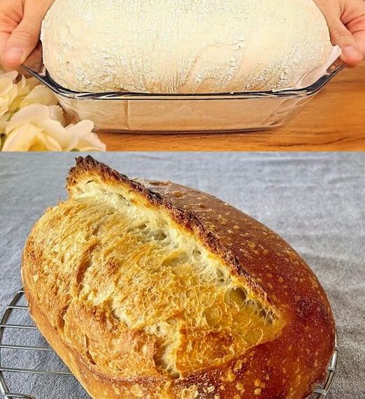 Einfach Besser als jeder gekaufte, 100 Jahr altes Hausbrot Rezept von Oma